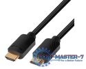 Kabel HDMI v 2.1 premium 2 m 8K Czarny Stworzony dla graczy
