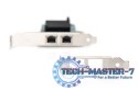 Karta sieciowa przewodowa PCI Express 2x RJ45 Gigabit 10/100/1000Mbps Low Profile