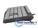 Klawiatura Nautilus US Slim 1.8m czarno-szara