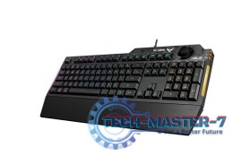 Klawiatura TUF Gaiming K1 RGB lighting/USB/black