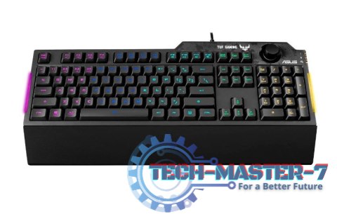 Klawiatura TUF Gaiming K1 RGB lighting/USB/black Klawiatura TUF Gaiming K1 RGB lighting/USB/black