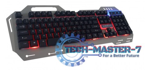 Klawiatura metalowa podwietlana gaming Rebeltec DISCOVERY 2 Klawiatura metalowa podwietlana gaming Rebeltec DISCOVERY 2