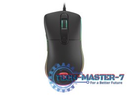 Mysz Genesis Krypton 510 8000 DPI podświetlenie RGB dla graczy Czarna