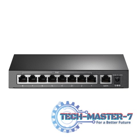 Switch SF1009P 9xFE (8xPoE+)