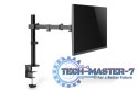 Uchwyt biurkowy pojedynczy z zaciskiem 1xLCD max. 32 cale max. 8 kg uchylno-obrotowy 270 (PIVOT)