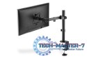 Uchwyt biurkowy pojedynczy z zaciskiem 1xLCD max. 32 cale max. 8 kg uchylno-obrotowy 270 (PIVOT)