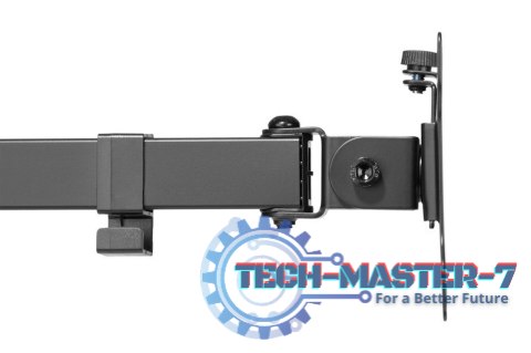 Uchwyt biurkowy pojedynczy z zaciskiem 1xLCD max. 32 cale max. 8 kg uchylno-obrotowy 270 (PIVOT) Uchwyt biurkowy pojedynczy z zaciskiem 1xLCD max. 32 cale max. 8 kg uchylno-obrotowy 270 (PIVOT)