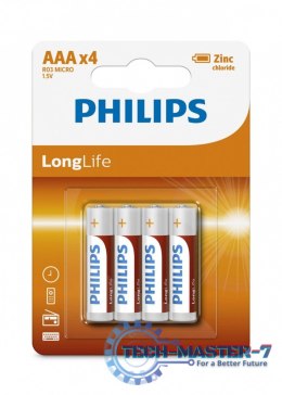 Bateria R03 AAA LONGLIF E (4 SZT BLISTER)