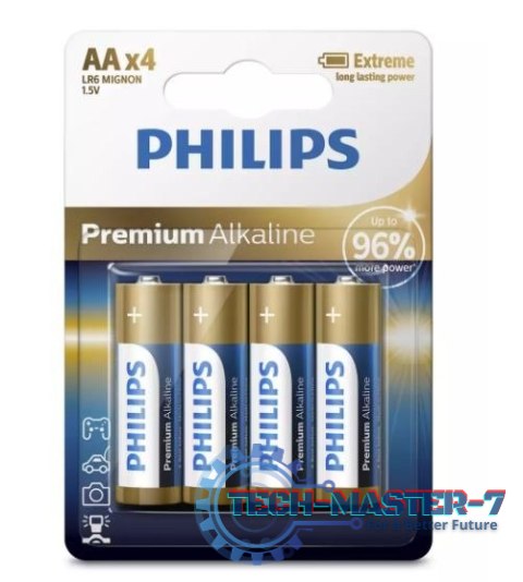 Baterie alkaliczne premium AA x4 Baterie alkaliczne premium AA x4