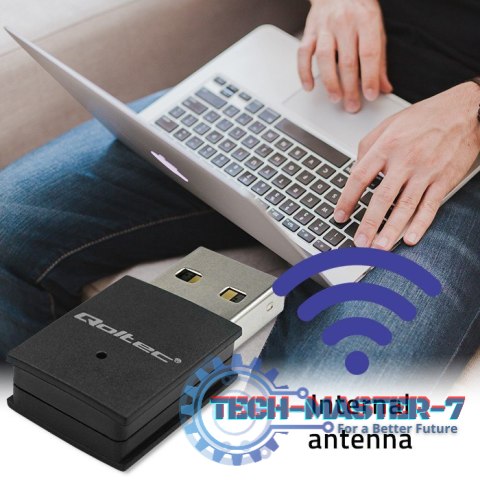 Bezprzewodowy mini adapter Wi-Fi | BT 4.0 USB | standard N Bezprzewodowy mini adapter Wi-Fi | BT 4.0 USB | standard N