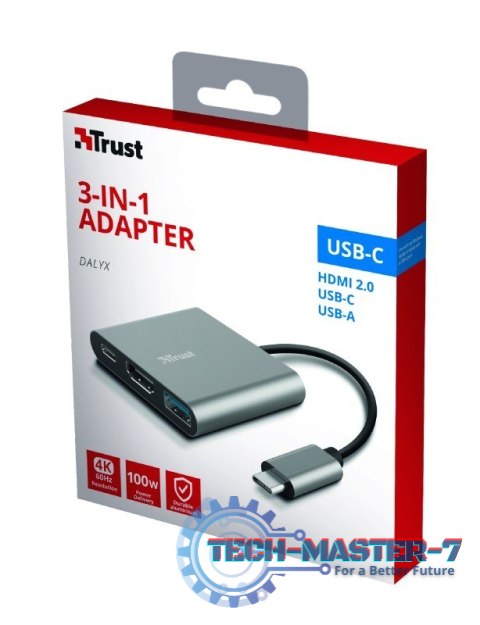 DALYX adapter USB C 3w1 DALYX adapter USB C 3w1