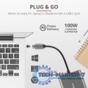 DALYX adapter USB C 3w1