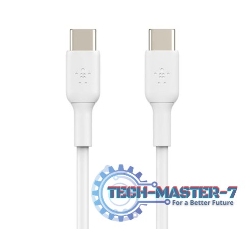 Kabel PVC C-C 2.0 1m biały Kabel PVC C-C 2.0 1m biały