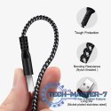 Kabel USB C Fast Charge 2.4A MCE471 Czarny