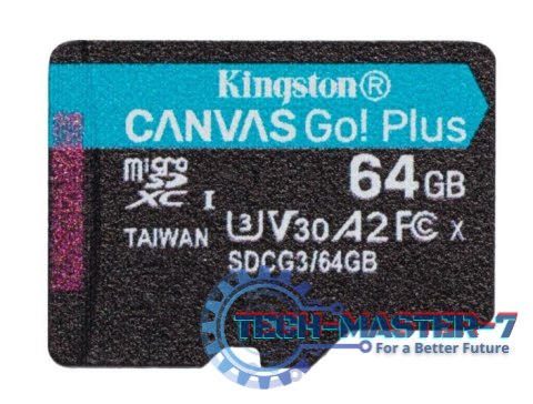 Karta pamięci microSD 64GB Canvas Go Plus 170/70MB/s Karta pamięci microSD 64GB Canvas Go Plus 170/70MB/s
