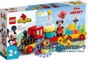 Klocki DUPLO Disney 10941 Urodzinowy pociąg myszek