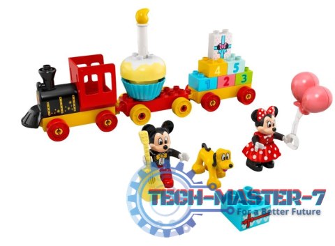Klocki DUPLO Disney 10941 Urodzinowy pociąg myszek Klocki DUPLO Disney 10941 Urodzinowy pociąg myszek
