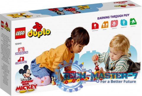Klocki DUPLO Disney 10941 Urodzinowy pociąg myszek Klocki DUPLO Disney 10941 Urodzinowy pociąg myszek