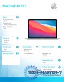 MacBook Air 13,3 cali: M1 8/7, 8GB, 256GB - Gwiezdna szarość