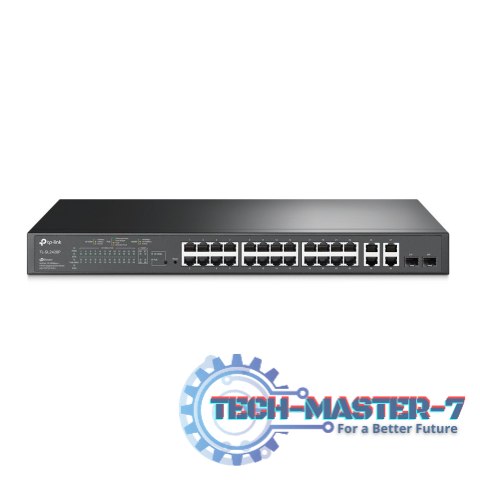 Przełącznik SL2428P Switch Smart 24PoE+ 2GE 2SFP Przełącznik SL2428P Switch Smart 24PoE+ 2GE 2SFP