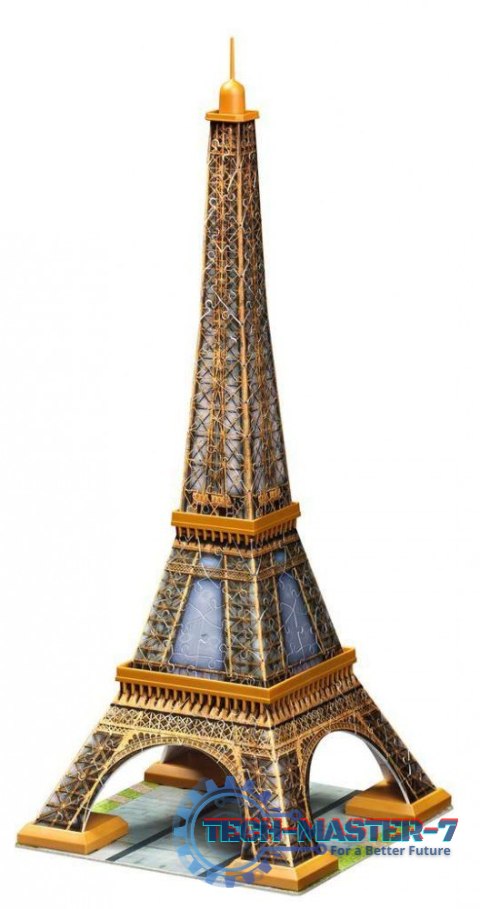 Puzzle 216 elementów 3D Wieża Eiffla Puzzle 216 elementów 3D Wieża Eiffla