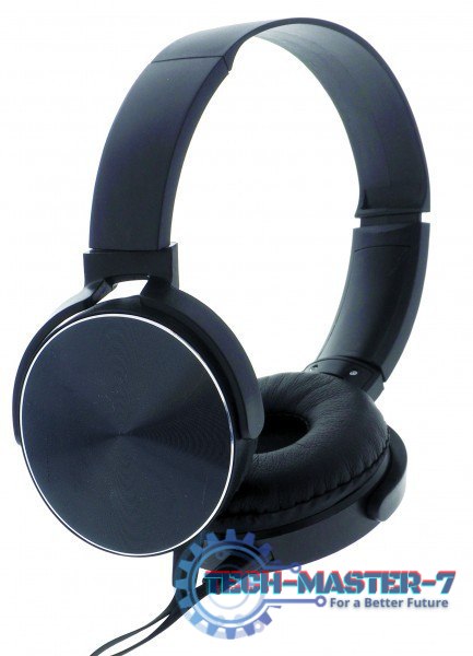 Słuchawki stereo z mikrofonem Montana Czarne Słuchawki stereo z mikrofonem Montana Czarne