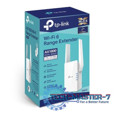Wzmacniacz sygnału RE605X Repeater Wifi AX1800 Wzmacniacz sygnału RE605X Repeater Wifi AX1800