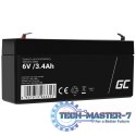Akumulator AGM VRLA 6V 3.4Ah