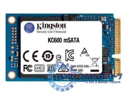 Dysk SSD SKC600 256GB mSATA 550/500 MB/s