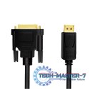 Kabel DisplayPort 1.2 do DVI 2m Czarny