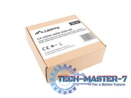 Kabel HDMI M/M v2.0 CA-HDMI-20FB-0500-BK 50m czarny