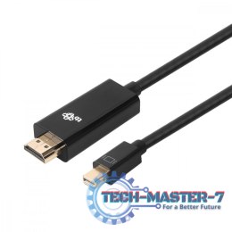 Kabel HDMI - mini DisplayPort 1,8 m 4k 30Hz czarny