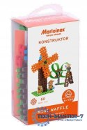 Klocki konstrukcyjne Mini Waffle - Rolnik Zestaw mały blister