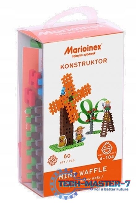 Klocki konstrukcyjne Mini Waffle - Rolnik Zestaw mały blister Klocki konstrukcyjne Mini Waffle - Rolnik Zestaw mały blister