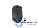 Mysz bezprzewodowa Osprey 1600DPI Bluetooth + 2.4GHz Czarno-szara