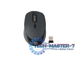 Mysz bezprzewodowa Osprey 1600DPI Bluetooth + 2.4GHz Czarno-szara