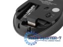 Mysz bezprzewodowa Osprey 1600DPI Bluetooth + 2.4GHz Czarno-szara