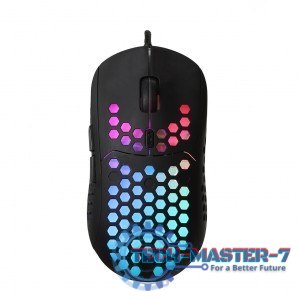 Mysz optyczna dla graczy 6400DPI USB RGB AM-99 Utralekka Mysz optyczna dla graczy 6400DPI USB RGB AM-99 Utralekka