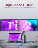 Stacja dokująca IB-DK2251AC do Notebooka DisplayLink, 2 x HDMI