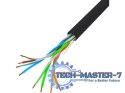 Kabel LAN UTP 100Mb/s 305m drut cca czarny