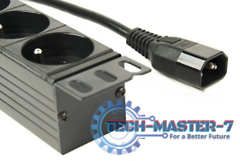 Listwa zasilająca rack (PDU), 8 gniazd FR, 1U, 10A, wtyk C14 3m Listwa zasilająca rack (PDU), 8 gniazd FR, 1U, 10A, wtyk C14 3m