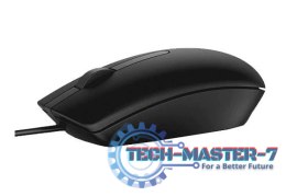 Mysz optyczna przewodowa USB MS116 czarna