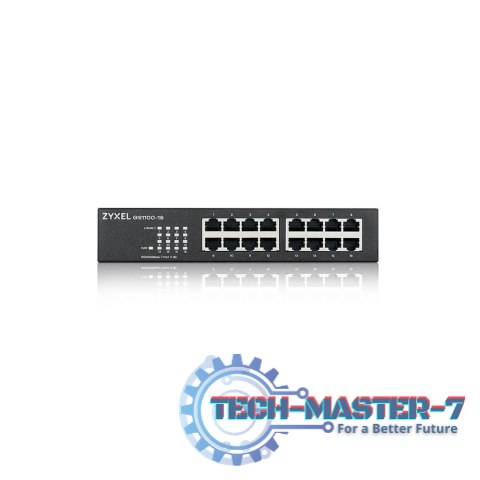 Przełącznik niezarządzalny GS1100-16-EU0103F 16x Gigabit Unmanaged Switch GS1100-16-EU0103F Przełącznik niezarządzalny GS1100-16-EU0103F 16x Gigabit Unmanaged Switch GS1100-16-EU0103F
