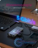 Stacja dokująca IB-DK4040-CPD TYPE-C z dwoma interfejsami wideo