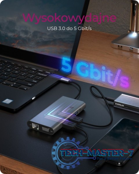 Stacja dokująca IB-DK4040-CPD TYPE-C z dwoma interfejsami wideo Stacja dokująca IB-DK4040-CPD TYPE-C z dwoma interfejsami wideo