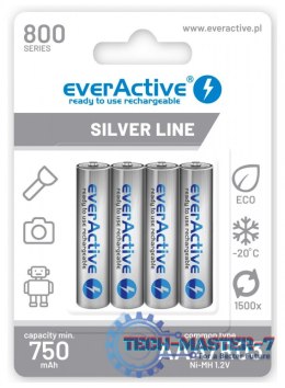 Akumulatory paluszki R03/AAA 800 mAH blister 4 szt.