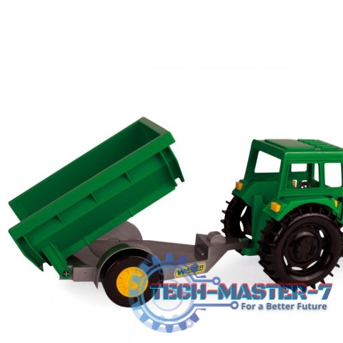 Farmer traktor z przyczepą w kartonie Farmer traktor z przyczepą w kartonie
