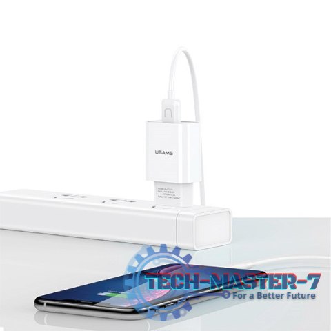 Ładowarka sieciowa 1xUSB T21 Lightning 2,1A Ładowarka sieciowa 1xUSB T21 Lightning 2,1A