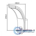 Lampa LED z czujnikiem ruchu MCE244B