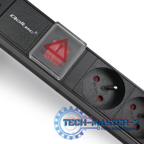 Listwa zasilająca do szafy RACK 1U | 16A | PDU | 6xFRENCH | 2m Listwa zasilająca do szafy RACK 1U | 16A | PDU | 6xFRENCH | 2m